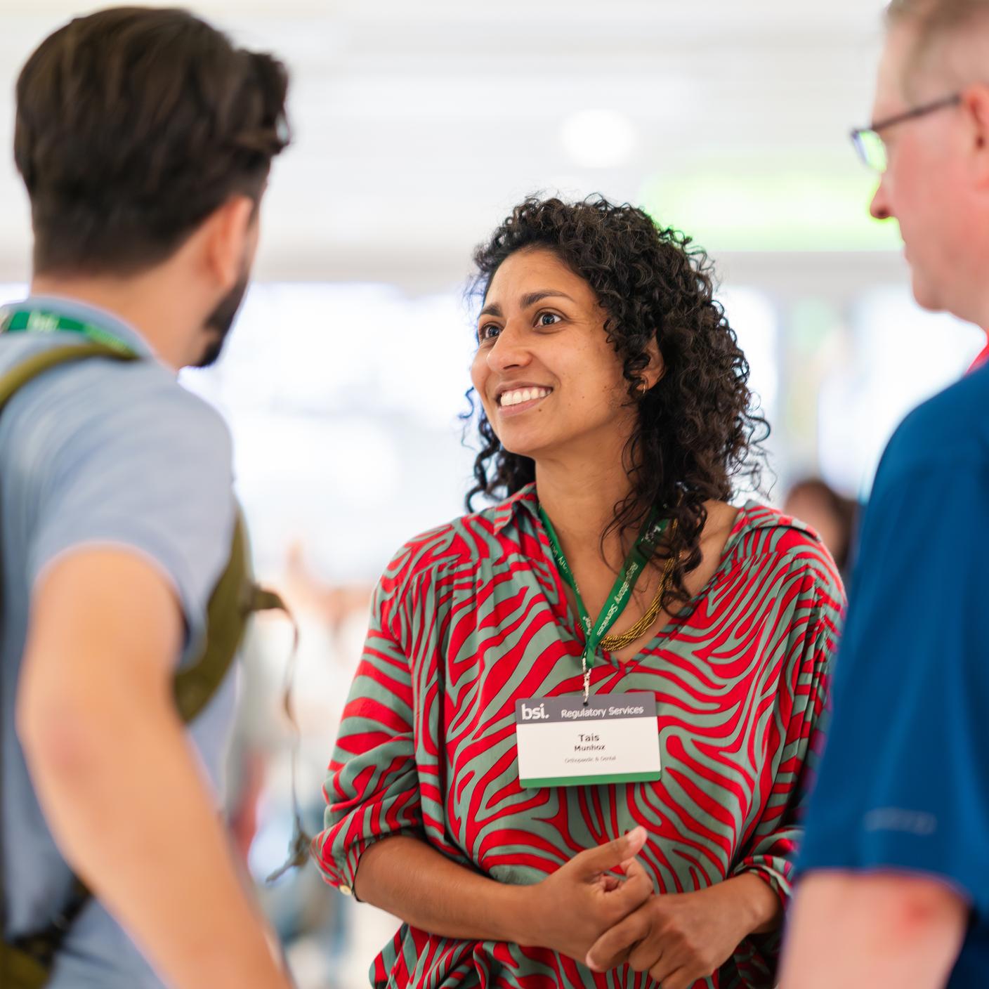 Boosting Trade and Collaboration Across the Commonwealth - Three people discussing